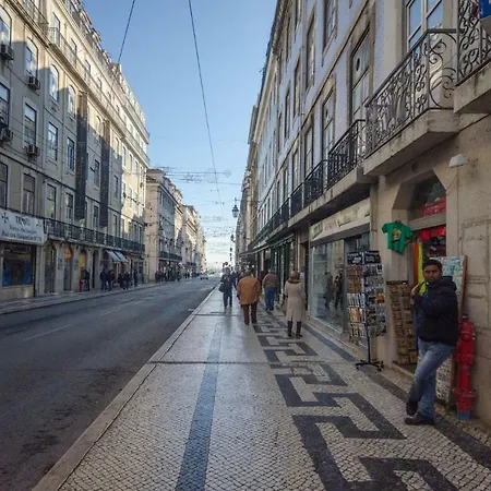 Baixa Downtown Fabulous And Sophisticate With Elevator 18th Century Building Apartman Lisboa