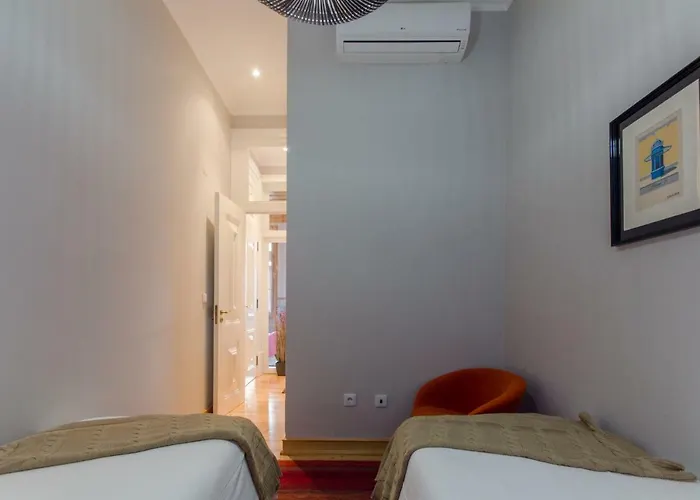 Baixa Downtown Fabulous And Sophisticate With Elevator 18th Century Building 아파트 리스본